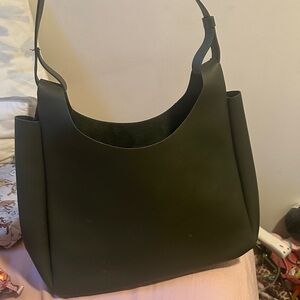 Neiman Marcus Dark Green Hobo Bag